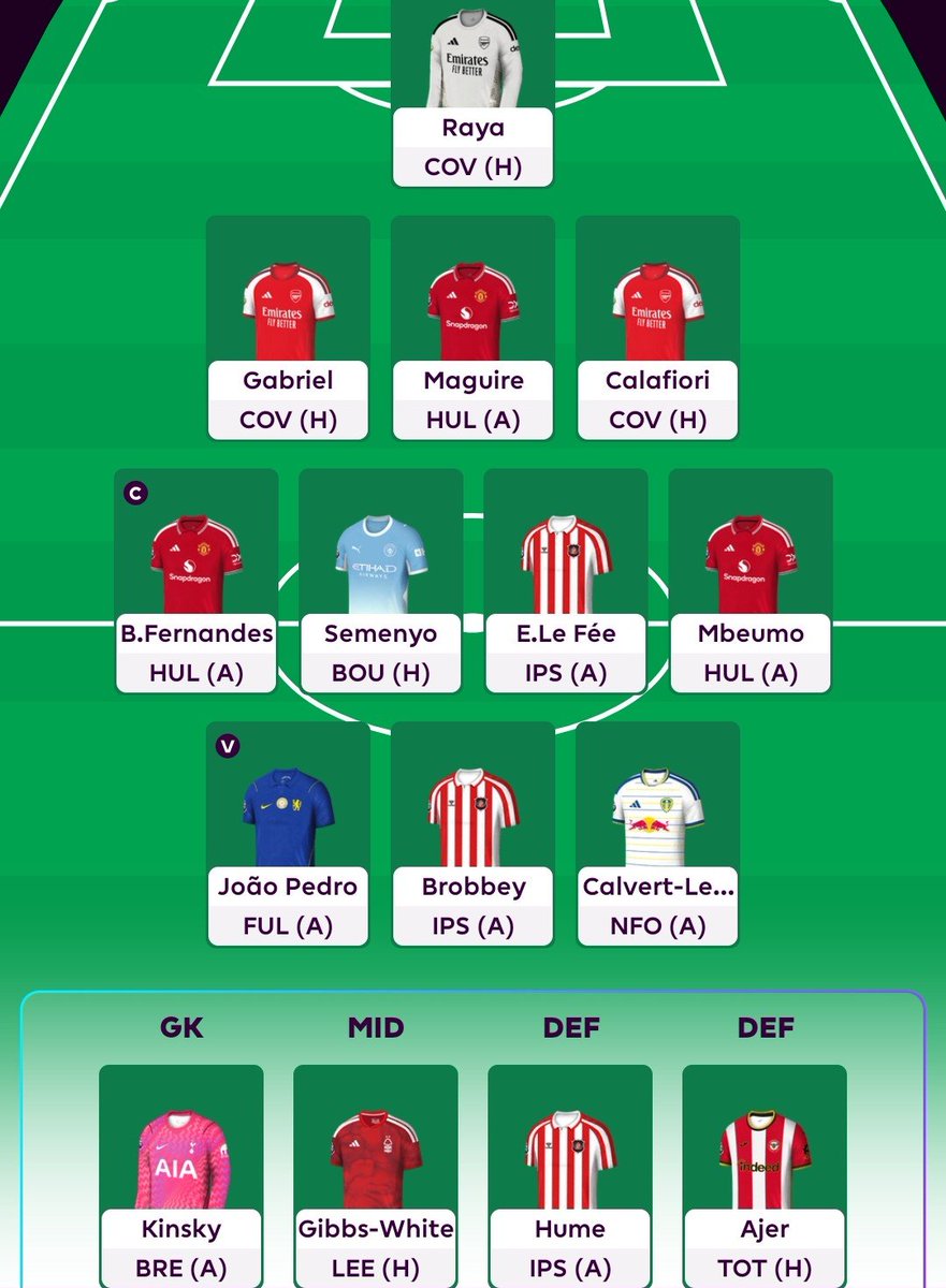 FPLParky's tweet photo. GW1  🔒 
BB Active 
On holiday tomorrow so won't be able to make any changes. 
Happy with the team 
Good Luck Everyone 👍 https://t.co/A9U6fhjNSX