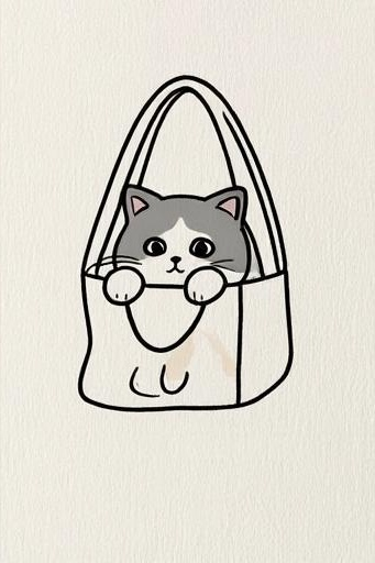 MarkMarkdee's tweet photo. Just finished this hand-painted fabric tote with cute cat patterns  Perfect for weekend shopping! #HandmadeCrafts #DIY https://t.co/23wkLpQGJI