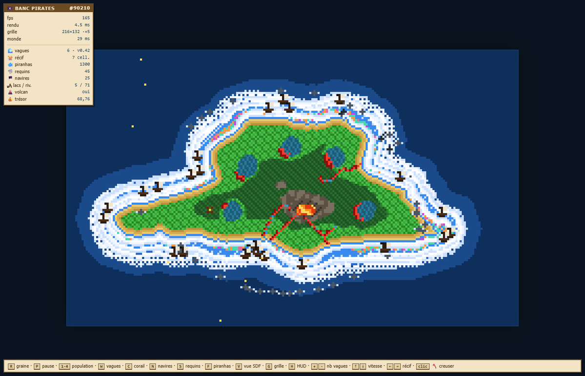 snekjar's tweet photo. #DVP #dotsVSpixels π±π€―π΄ββ οΈπ¦omg ! the pirates DLC-preview could be a entirely new game !! scary!!! #indiegamedev #journey #devlog #excited #pirates #piranhas #sharks #treasures https://t.co/x1A1WmpXSa