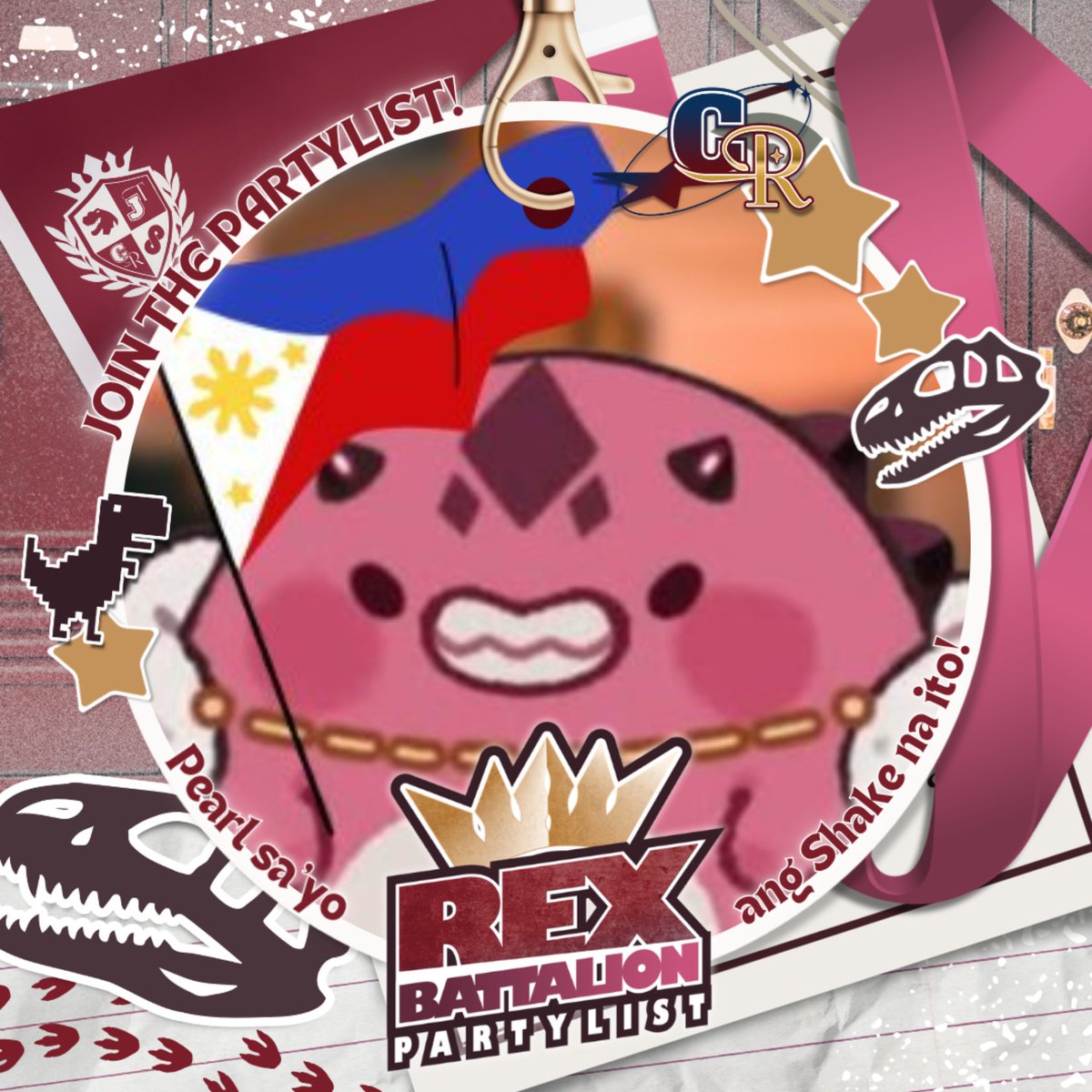 SorawrityPH's tweet photo. 👑 REX BATTALION IS HERE to rule as the new Campus Royalty 2026!

Join the fun in SHAKIN' things up with our lovely DP blast and show your support for our devilishly handsome bounty hunter: Jurard T Rexford! ✨

#CampusRoyalties2026 #REXBattalionPartylist #CosplayMania2026 https://t.co/3cplk0NBqU