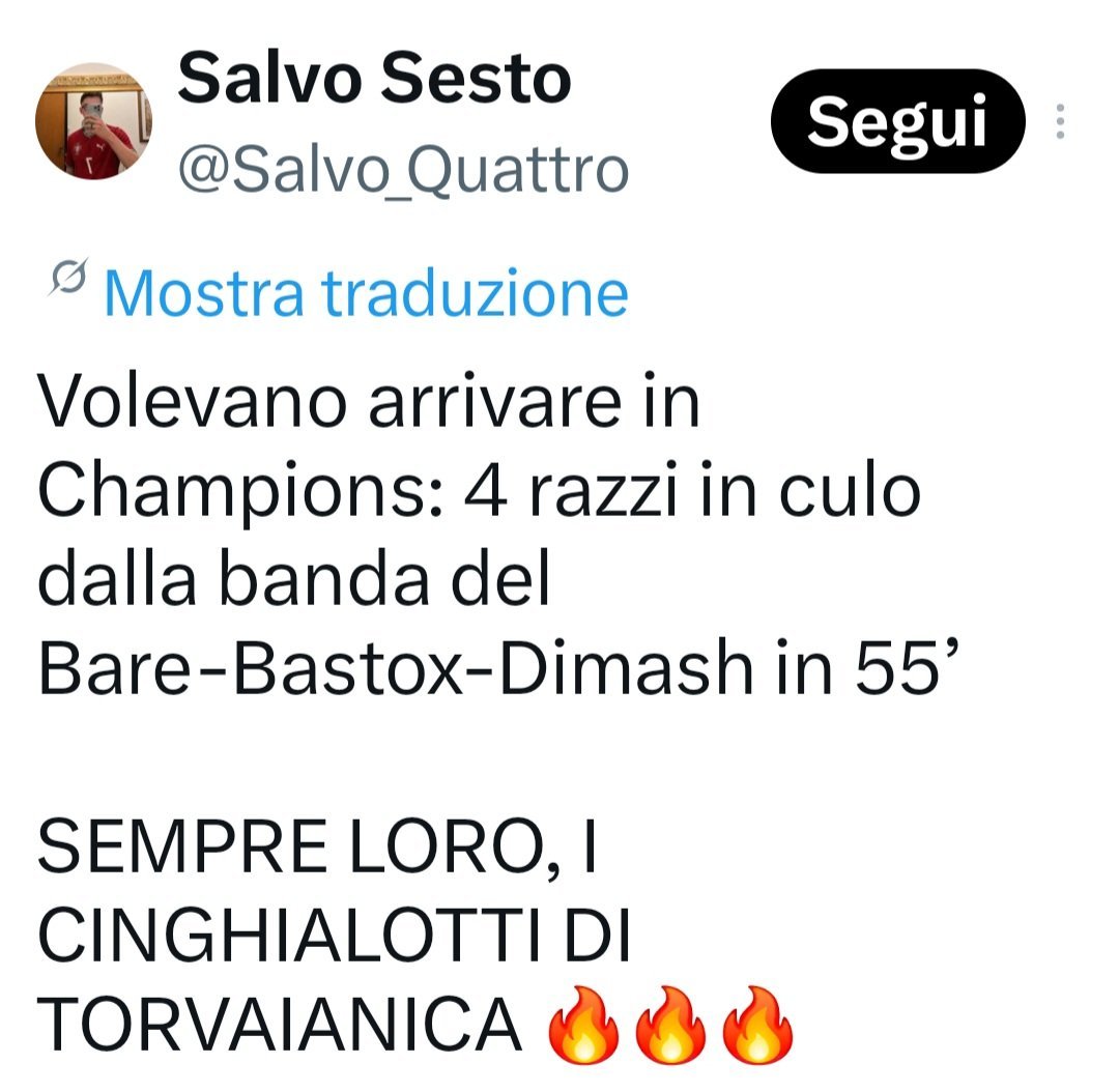 Timil81Paolo's tweet photo. @Salvo_Quattro Tutto bene? Buon giovedi https://t.co/wZjjPXKPkD