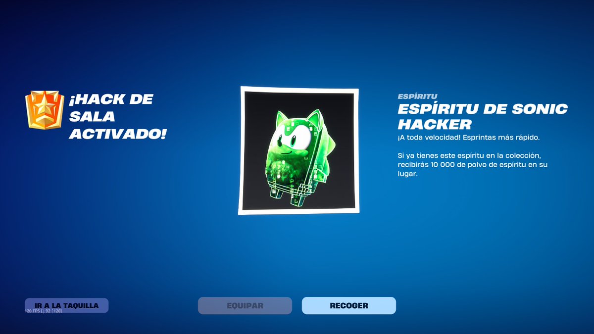 Jorge_Most's tweet photo. CÓDIGOS PARA OBTENER ESPÍRITUS:

- Born2Play : espíritu aventurero hacker
- 8BitBlast : espíritu de 8 bits hacker
- IWannaFlyHigh : espíritu de Tails hacker
- GottaGoFast : espíritu de Sonic hacker https://t.co/BvDnJGl7xW
