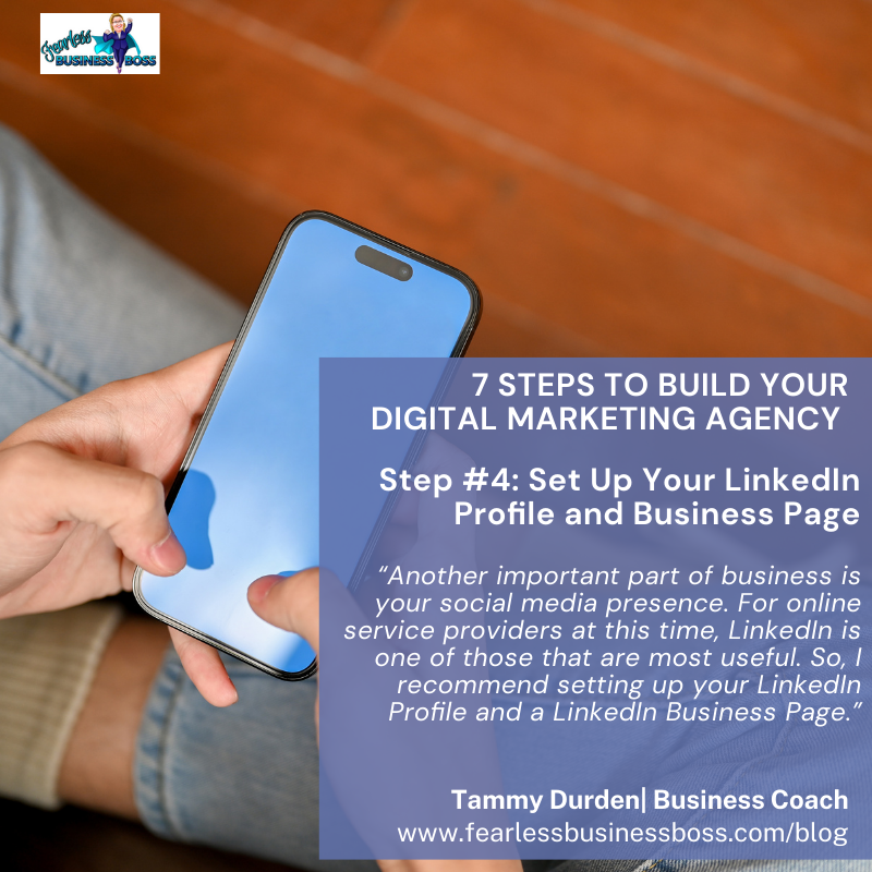 fearlessbizboss's tweet photo. 7 Steps to Build Your Digital Marketing Agency
Step Four: Set up your LinkedIn Profile and Business Page
Read article
https://t.co/K0GCfVumiE
#agency #buildyouragency #digitalmarketingagency #businesscoach #businesstips #LinkedIn https://t.co/waGwDyCGwo