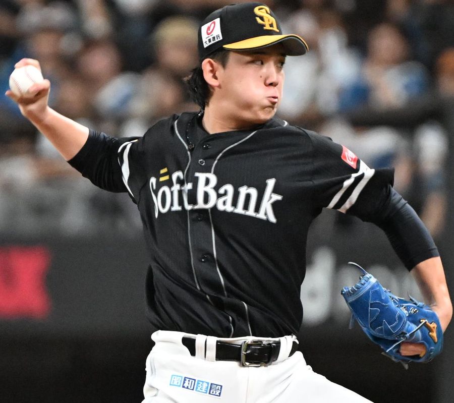 nishispo_hawks's tweet photo. 「ちょっと楽しみながら」

小林樹斗投手、息詰まる同点の延長11回マウンドを楽しめたわけ

▼記事はこちらから▼ #sbhawks
https://t.co/O3y0wMj5B0 https://t.co/mFCeNwUeRT