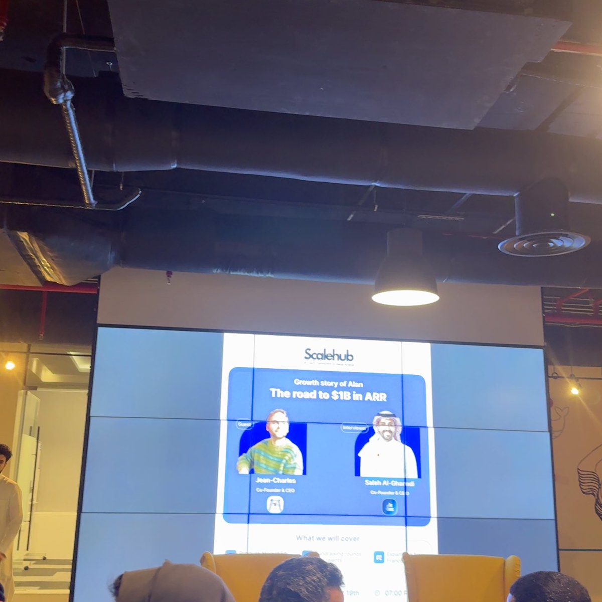 ss111_1111's tweet photo. حضرت امس لقاء ScaleHub، وكان لقاء شيّق ومفيد جدًا، خصوصًا مع اهتمامي بالتقنية المالية وتجارب الشركات الناشئة في هذا المجال 💡

استمتعت كثيرًا بتجربة مؤسس الـ InsurTech والنقاش حول رحلة النمو والتوسع 

شكرًا لـ @toscalehub والقائمين على اللقاء 🙏🏻 https://t.co/0AJtxItpxi