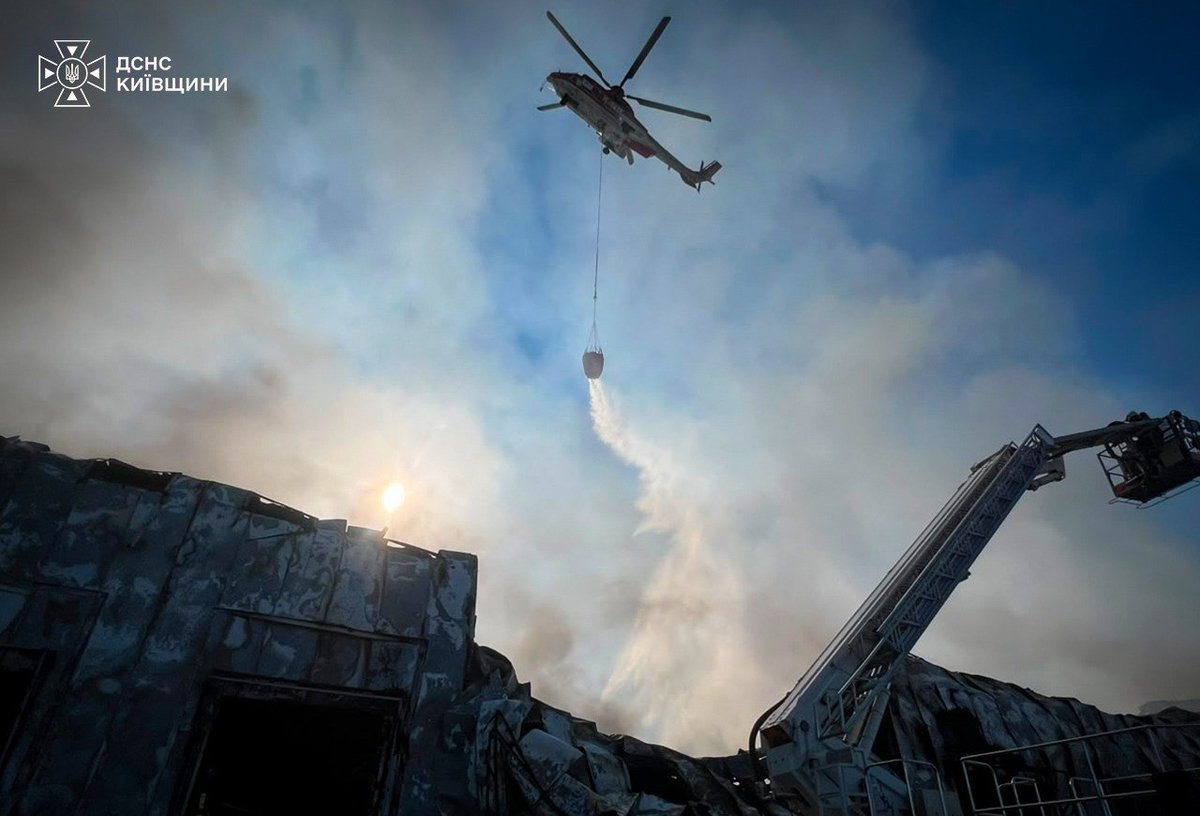 IuliiaMendel's tweet photo. Every third building in Kyiv is damaged from Russian attacks—about 4,000 out of 12,000.

The hawks still insist we keep fighting the war that does not have military solution. While people keep dying and suffering and Ukraine degrading. 

How many more cities have to be wrecked before someone in power admits the obvious: this war needs to end. Now. Not after the next “decisive” offensive. Not after another hundred billion.

Finish it.