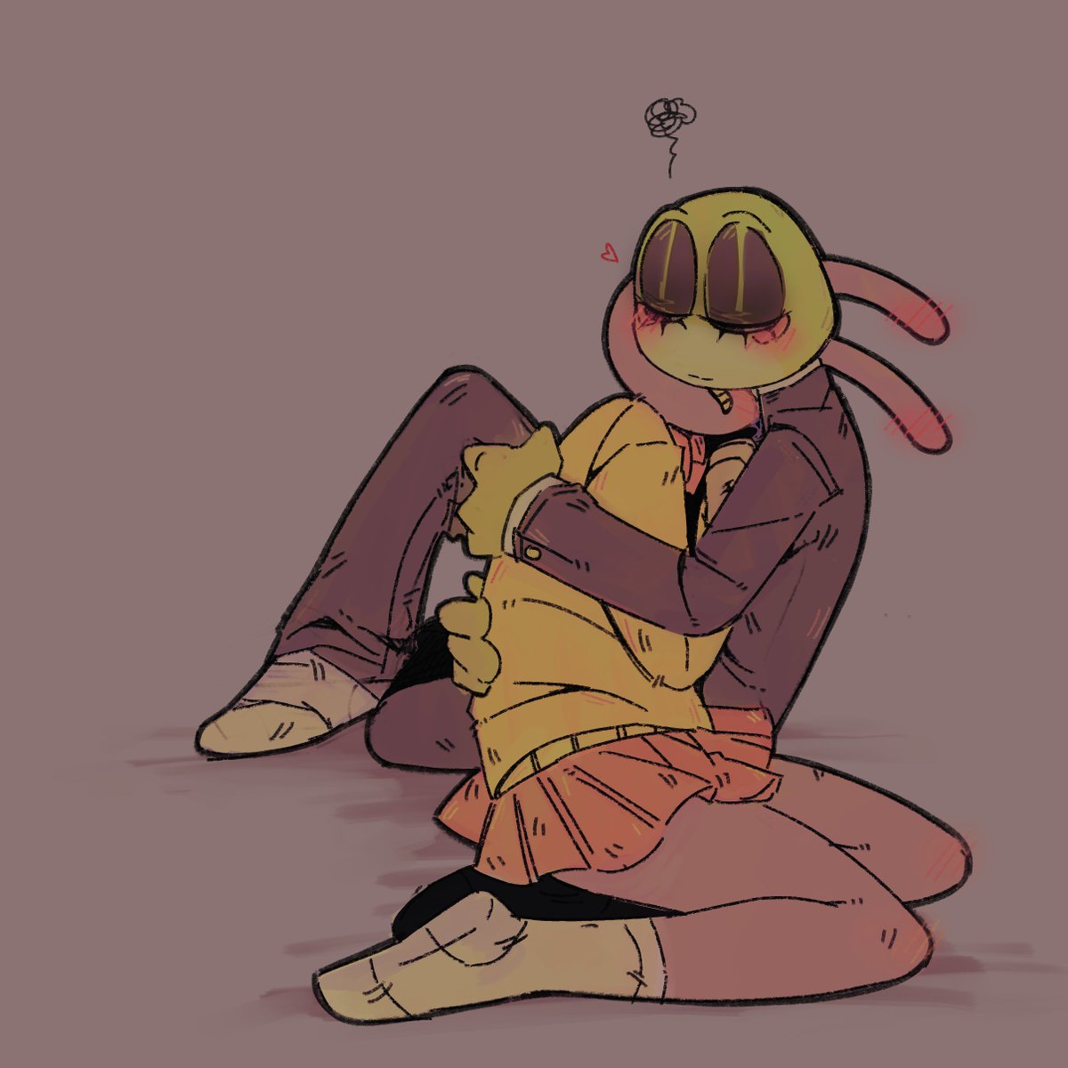 Junnrise's tweet photo. Uniformes 🔄 ❤️‍🩹

#tadc #ribbitrabbitㅤㅤ https://t.co/nk3Pfz0aAj