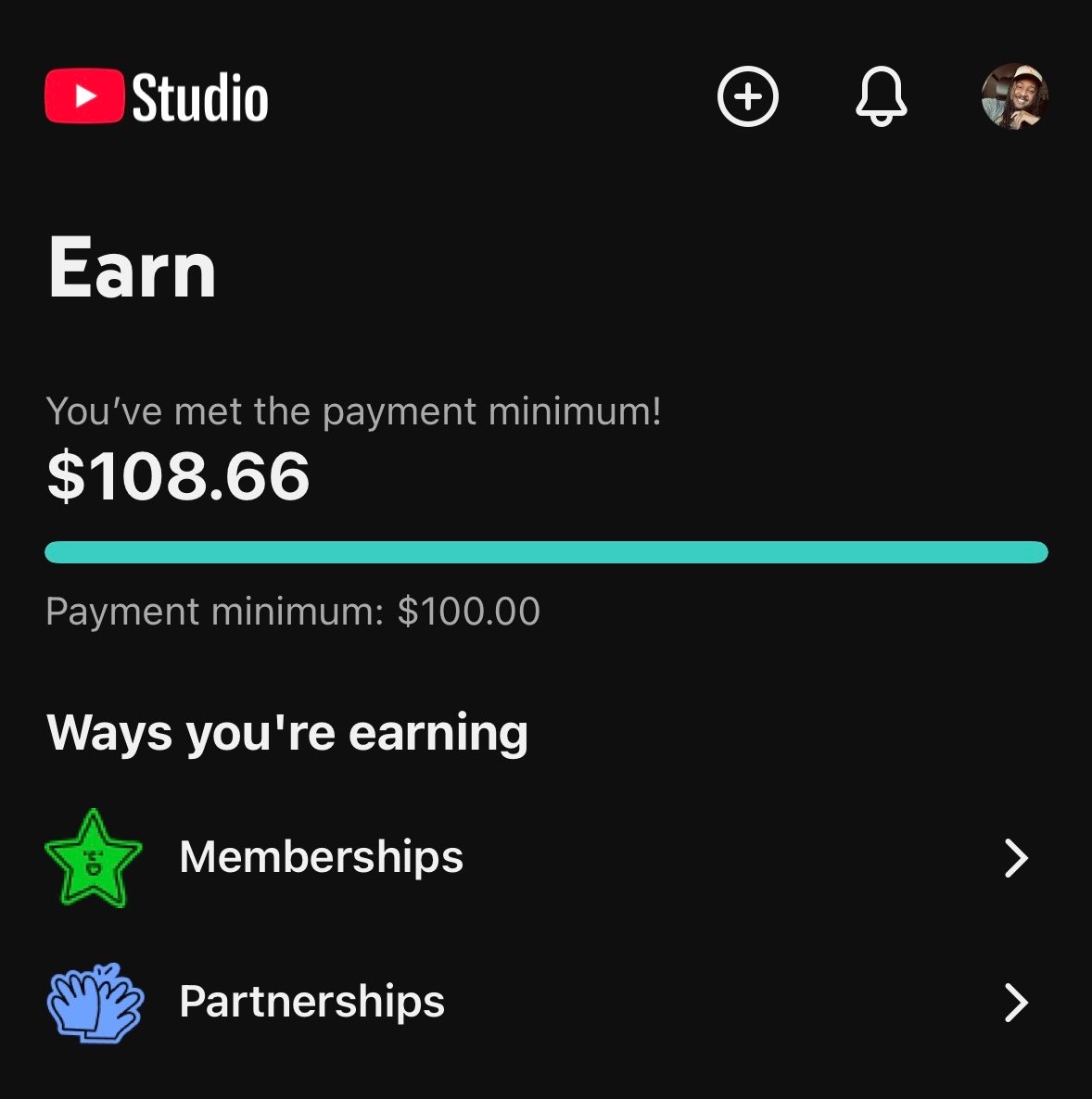 SBMadeitX's tweet photo. My first YouTube payout 😭 🥷 we made it! https://t.co/1udAxnx4CA