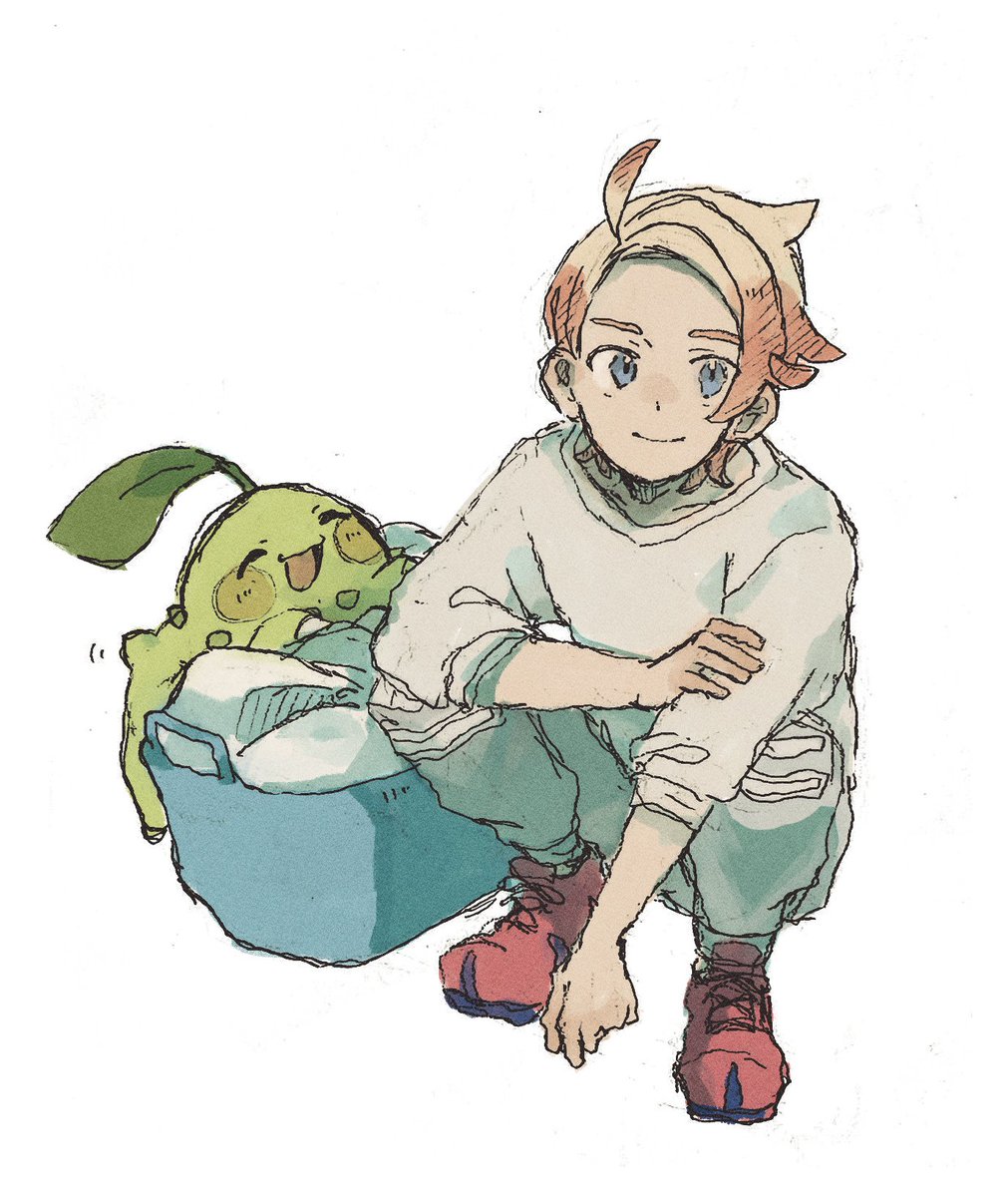 Goatsapple's tweet photo. 白トレーナーを着てくれガイ https://t.co/MI1usT6JD0
