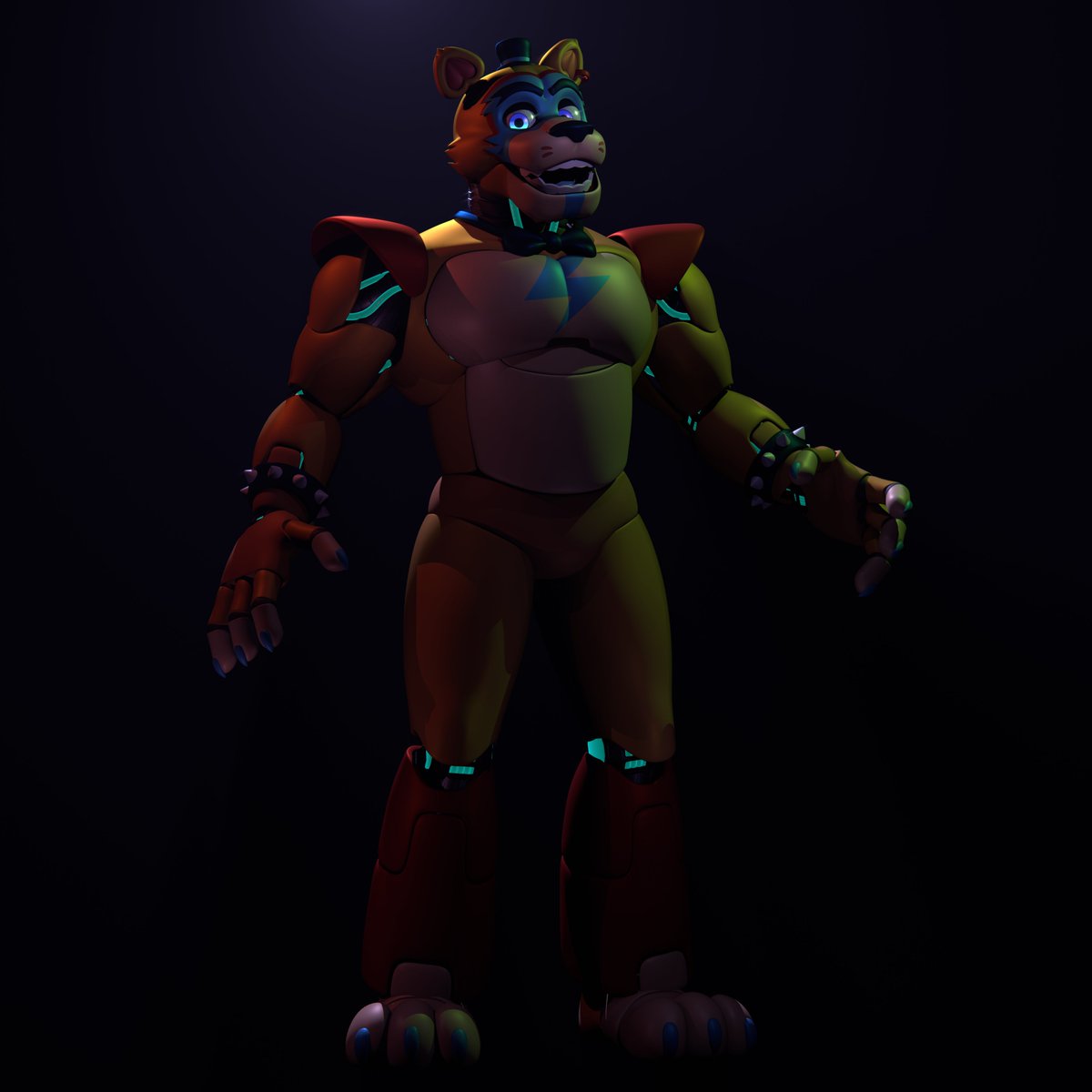 1MrSpringy1's tweet photo. He´s Done.

1st Image is in Cycles
2nd Image is in EEVEE
Quite proud of his rig ngl

Model by @shoshie3ds 
Ported to Blender by Me https://t.co/Jwbox43Q6R