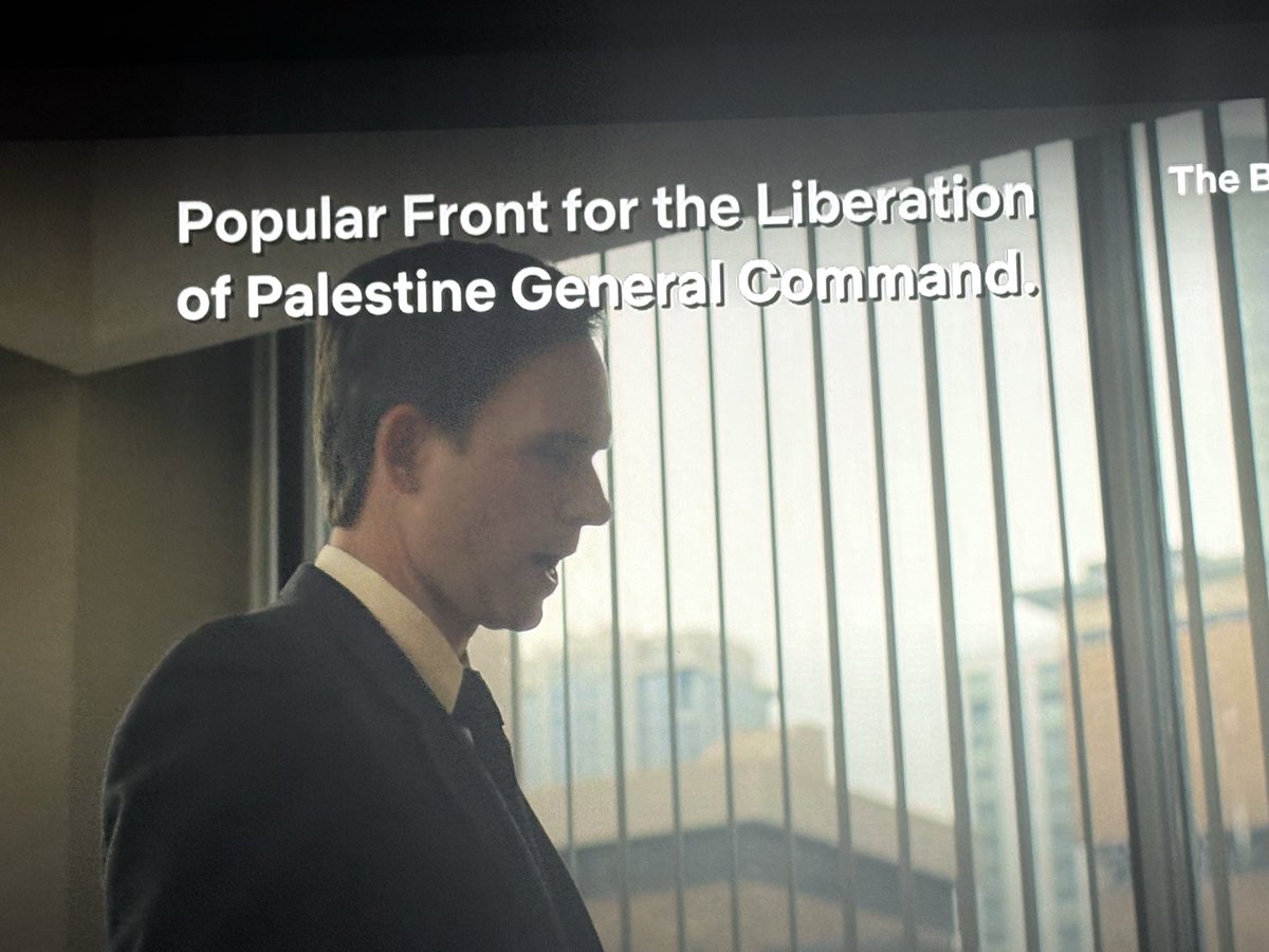 JeninYounesEsq's tweet photo. I'm watching a new show on Netflix about the bombing of Pan Am 103. It didn't take long to realize it's basically a multi-episode effort to propagandize Americans into empathizing with Israel and support our interventionist policy in the Middle East, and associate Palestine and Arabs with terrorism.  The propaganda is EVERYWHERE