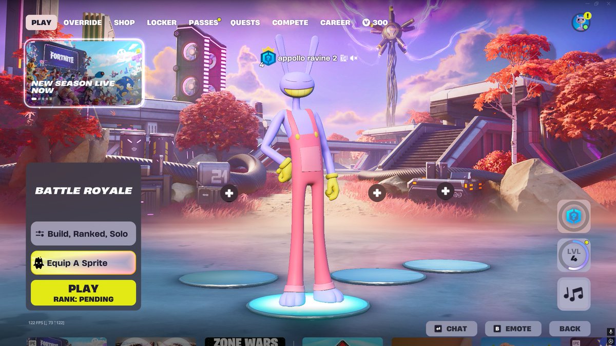 ravine_q's tweet photo. why cant i rank up ive won 3 games and im unranked?? @Fortnite https://t.co/7EO5mQpyaa