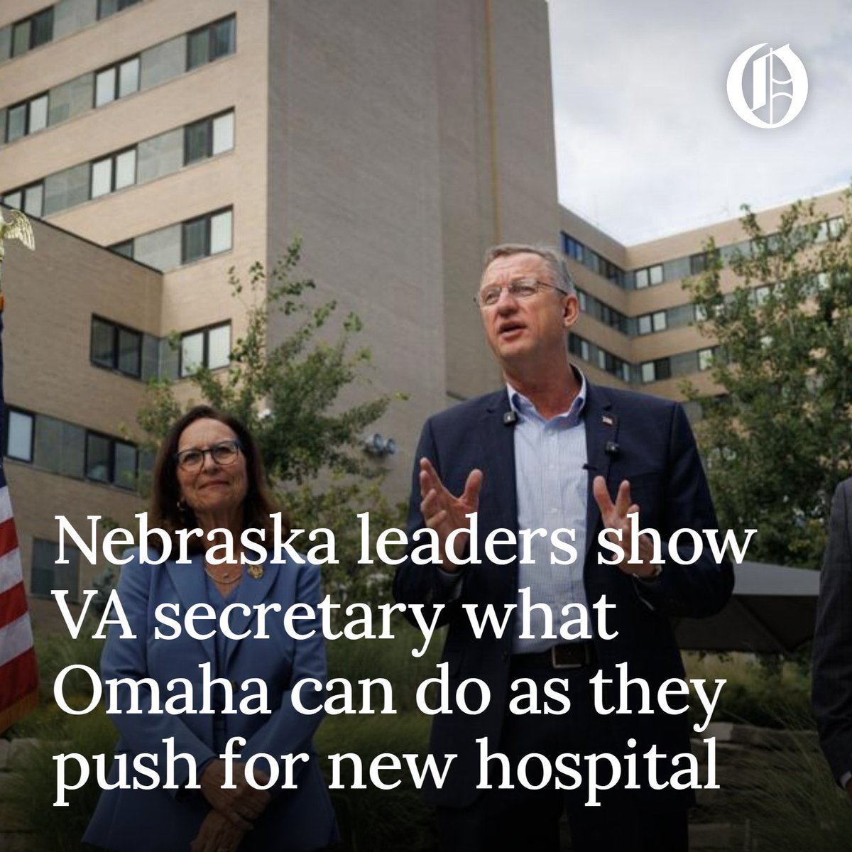 OWHnews's tweet photo. Rep. Don Bacon and Sen. Deb Fischer, both R-Nebraska, made sure Collins saw Ambulatory Care Center, which stands as an example of what public-private partnerships can accomplish.

Full story: https://t.co/FFcApfWc67 https://t.co/ivOnSdL5so