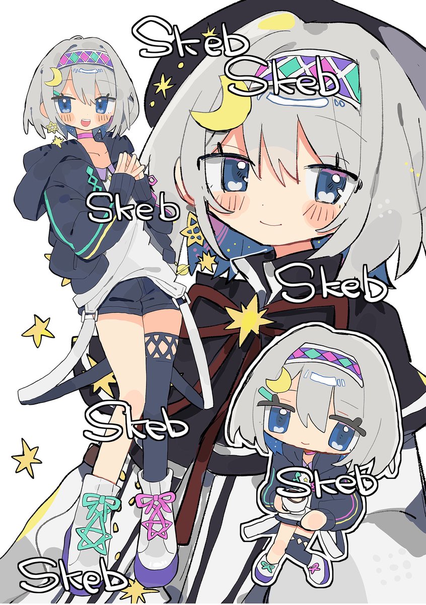 saltchiyiro105's tweet photo. #skeb リクエストありがとうございました！🌙 https://t.co/paTah8SoXf