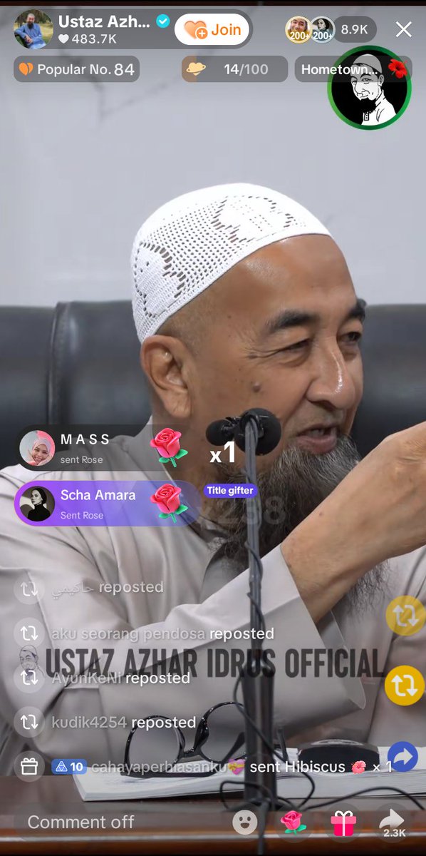 emmyra_co's tweet photo. Facebook: https://t.co/594CaHwoAE

Tiktok: https://t.co/PzrKdWww8q

Youtube: https://t.co/5dwau9UaQU

🔴 LiveUAI 20/08/2026 Kuliah Maghrib Ustaz Azhar Idrus | Masjid At-Taqwa Batu Enam, Kuala Nerus, Terengganu https://t.co/7zIqI8FaEh
