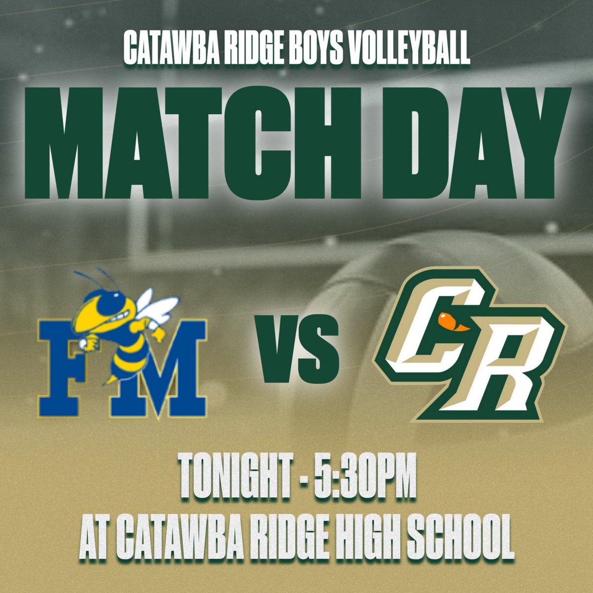 catawba_ridge's tweet photo. Boys Volleyball Tonight vs Fort Mill
Tickets - https://t.co/1abhXgquCa https://t.co/tnDNqd1EY5