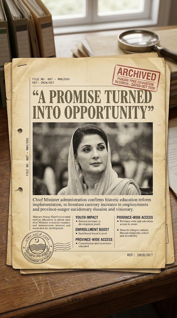 FarooqiansSgd's tweet photo. 🎓🌸 تعلیم ہر بیٹی کا حق ہے!

مفت اور معیاری تعلیم کے ذریعے ہماری بیٹیوں کو اپنے خواب پورے کرنے، بااعتماد بننے اور روشن مستقبل کی طرف بڑھنے کا موقع مل رہا ہے۔ 📚✨

@RanaSikandarH @HEDpunjab1
#PunjabFreeEducation https://t.co/CU4huhyi0V