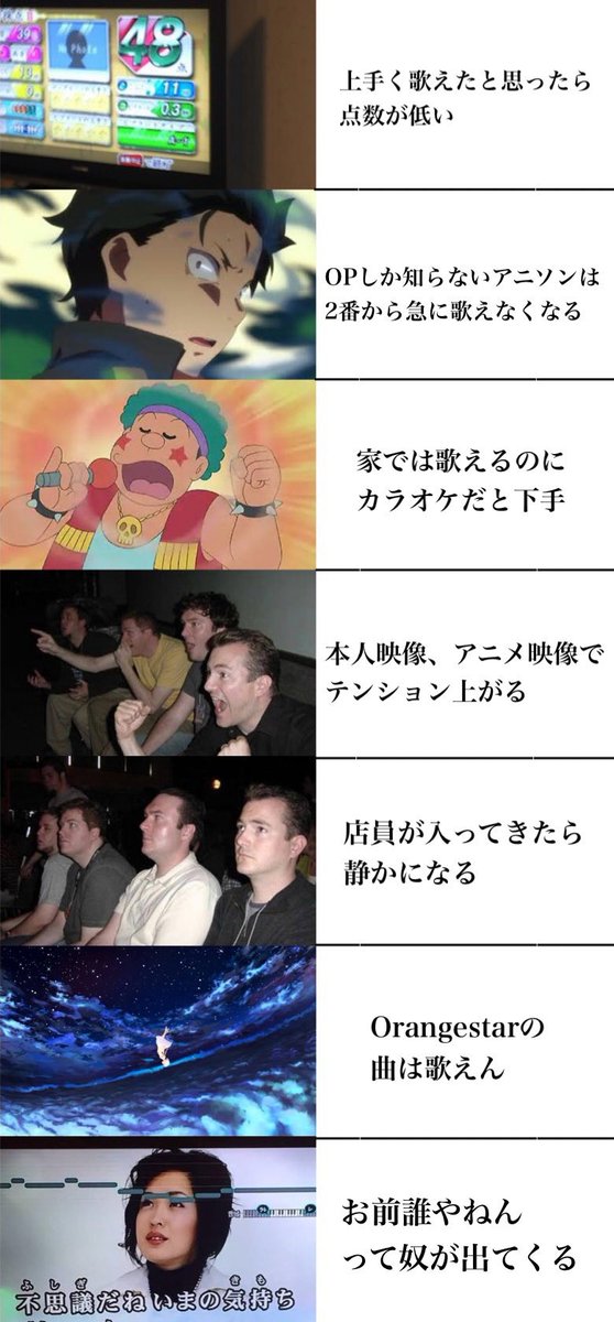 toarutoa's tweet photo. カラオケにありがちなこと https://t.co/MH26gteoof