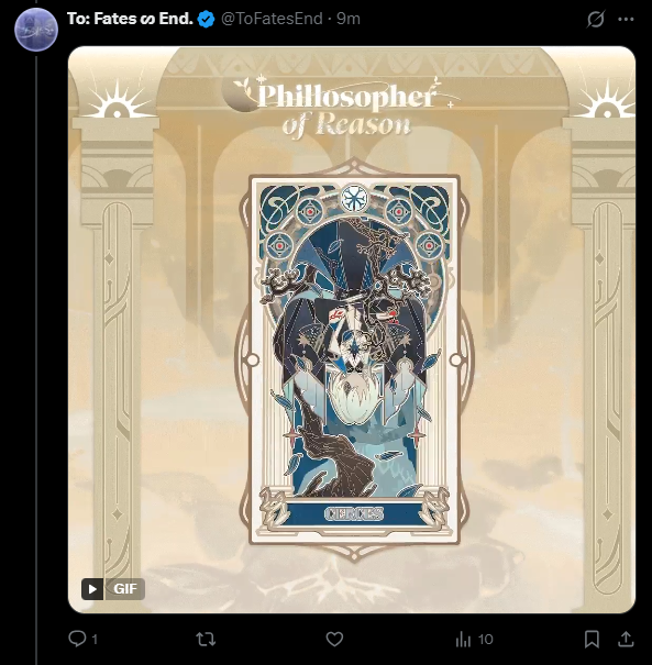ToFatesEnd's tweet photo. (Example of reply).

Hey ayo ramal nasib kita di Amphoreus bareng di sini!!! 
@ Temen 1
@ Temen 2
@ Temen 3
@ Temen 4
@ Temen 5 https://t.co/coCqiM7y91