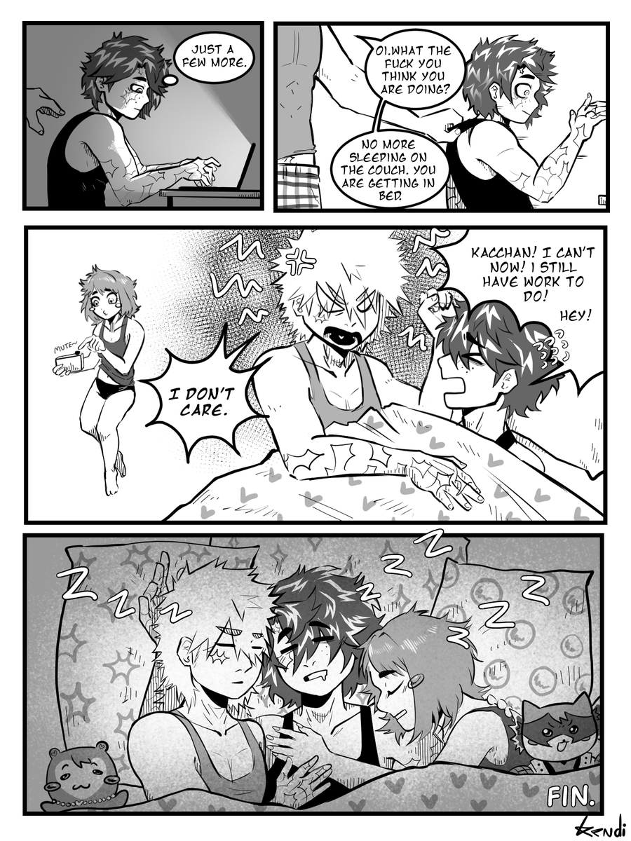 kendithatcat's tweet photo. work 3/2 (extra page)

#mha https://t.co/u4nfDu9u5O