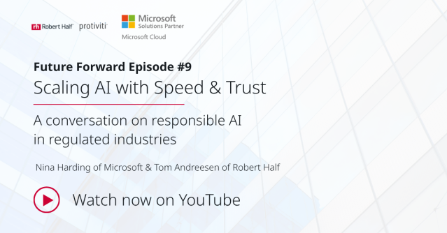 bill9941's tweet photo. Strong AI governance can help organizations move faster, not slower. Tom Andreesen of @Protiviti, @RobertHalf’s global consulting firm, joins @Microsoft’s Nina Harding to discuss agentic AI, data readiness, and scaling responsibly. Watch: https://t.co/0dOujmyTIw https://t.co/aOJRab7JOS