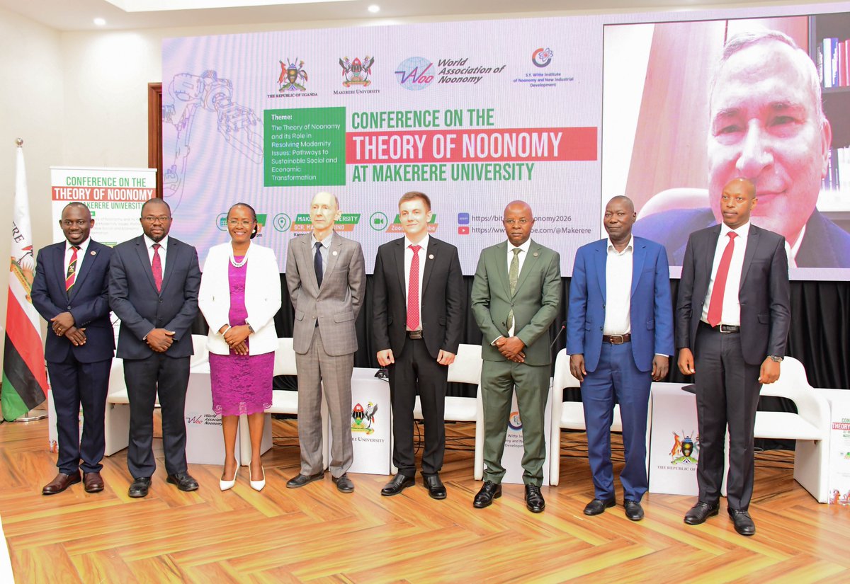MakCoBAMS's tweet photo. 20/8/2026: Pictorial for today's #NoonomyConference at @Makerere. @MakerereNews @GovUganda @RIFMakerere @NPA_UG @mofpedU @EdBbaale @okumuibra https://t.co/KT3Vh8FXj9