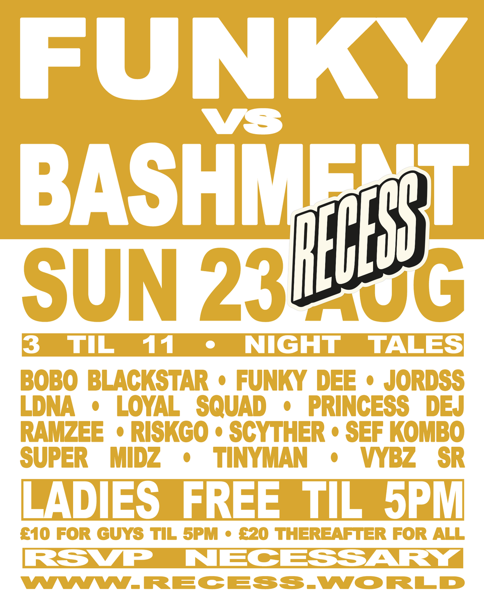 rec_ess's tweet photo. LINEUP is STACKED.

SEE U ON SUNDAY! https://t.co/KaIgt6Jphs