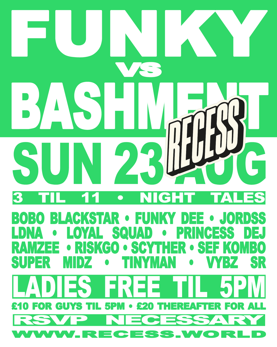 rec_ess's tweet photo. LINEUP is STACKED.

SEE U ON SUNDAY! https://t.co/KaIgt6Jphs