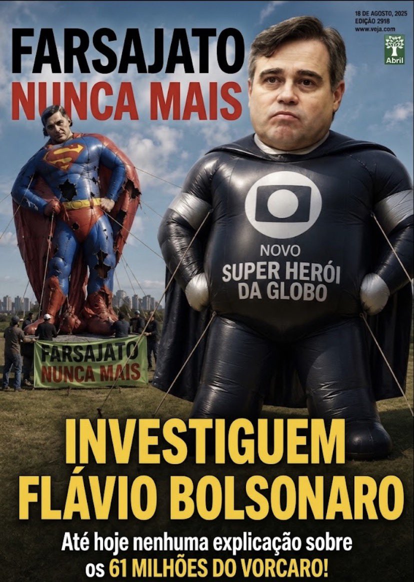 _dilmadebochada's tweet photo. INVESTIGUEM FLÁVIO BOLSONARO

Até hoje nenhum explicação sobre os 61 MILHÕES DO VORCARO! 

INVESTIGUEM FLÁVIO BOLSONARO
FARSAJATO NUNCA MAIS
TARIFLÁVIO BOLSOMASTER https://t.co/LVCreGawEy