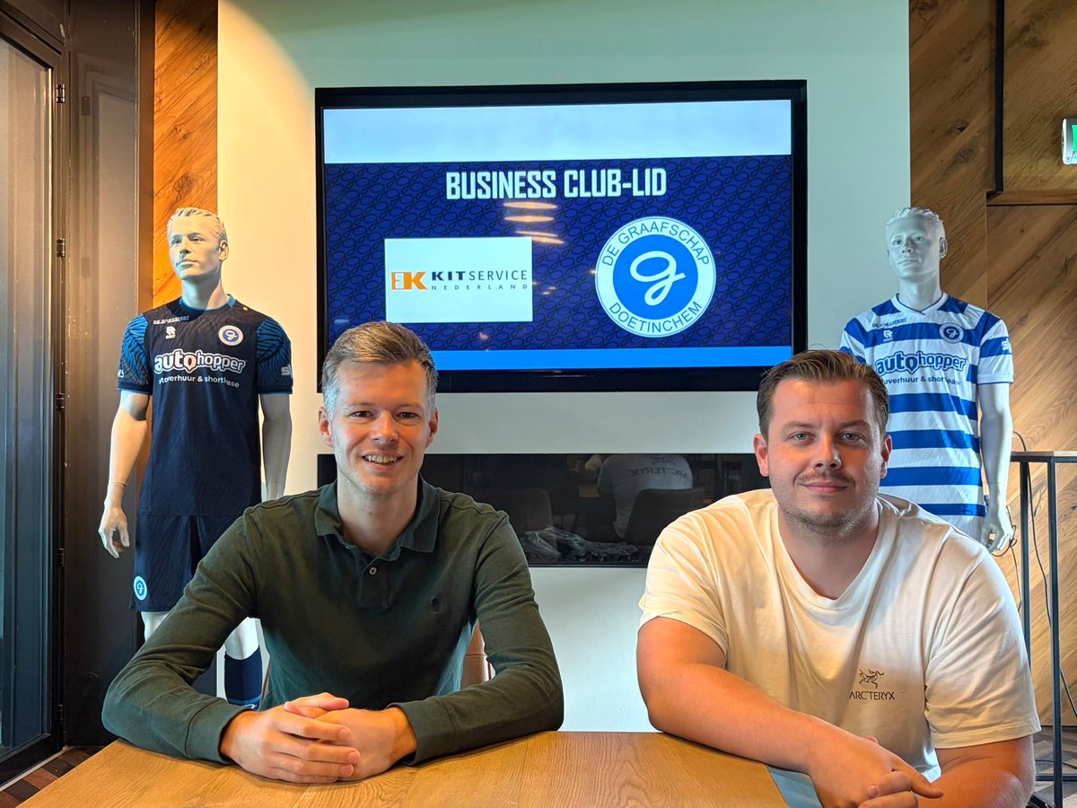 DeGraafschapBC's tweet photo. Kitservice Nederland nieuwste lid van de Business Club!

We zijn blij om Kitservice Nederland te mogen verwelkomen als nieuwste lid van onze Business Club.

Dank voor het vertrouwen en op naar een mooie samenwerking!

#SamenNaarDeEredivisie https://t.co/WpAKgj6Uqd