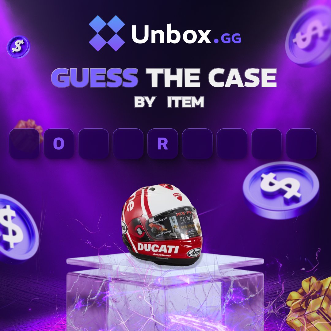 UnboxMain's tweet photo. 🎁 GUESS THE CASE! 👀

Can you figure out which Unbox case is hiding behind the letters? 🔍
Drop your guess in the comments with the Unbox ID!

🎉 5 random lucky guesses will win prizes!
🏆 Good luck! https://t.co/SNi1tkTmT8