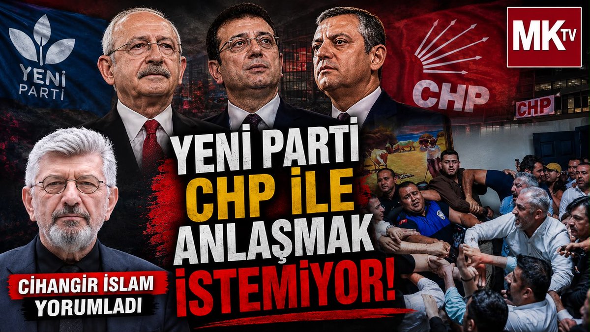mkhabertv's tweet photo. 🗣️CİHANGİR İSLAM (@cihangirislam):
“AKP-CHP İLE ANLAŞMADI, YENİ PARTİ CHP İLE ANLAŞMAK İSTEMEDİ” 

https://t.co/nb7AR94Dsl

@gizemfidanhaber ile #AkilAdamlar
#akp #chp #yeniparti #cihangirislam #mktv https://t.co/wN1hoCGld6