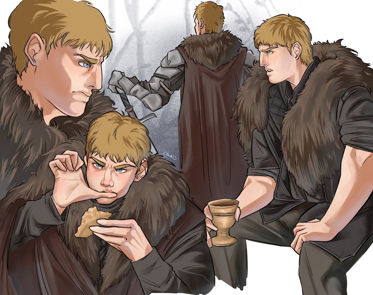 belljarfarts's tweet photo. Young lord stark duncan of winterfell 🐺🗡️ 
#akotsk #dunkthetall https://t.co/1cY3xavFlS