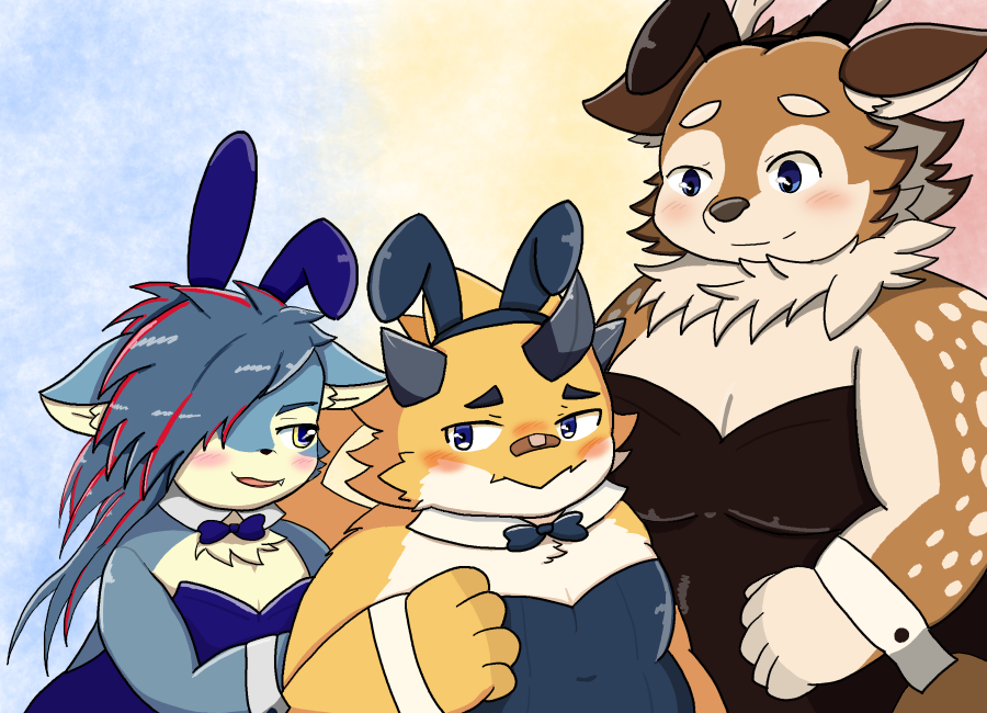 tetu8342's tweet photo. ＃魂これ
下総くんのハレの日祝い描きたかった
…過去絵が何故かバニー姿ばかりなのが現状だし…（？） https://t.co/fPgyZs2lXA