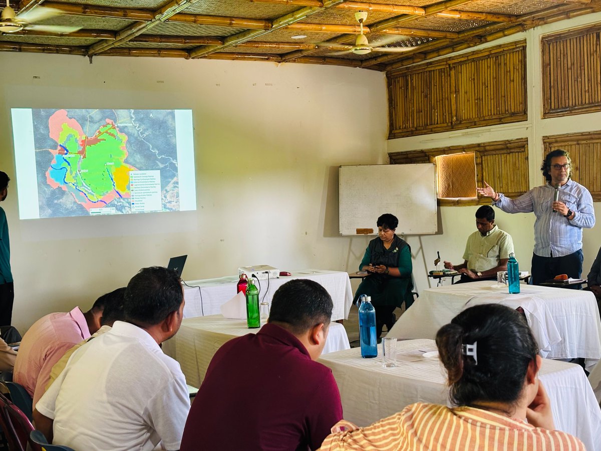 manasnptr's tweet photo. A workshop on Rhino Conservation &amp; Grassland Management was held today at Bhuyanpara Range, Manas TR. Experts, field practitioners and key stakeholders share knowledge and strategies for strengthening rhino conservation and grassland management. @aaranyak @wti_org_india @WWFINDIA https://t.co/XutzTMW7OM