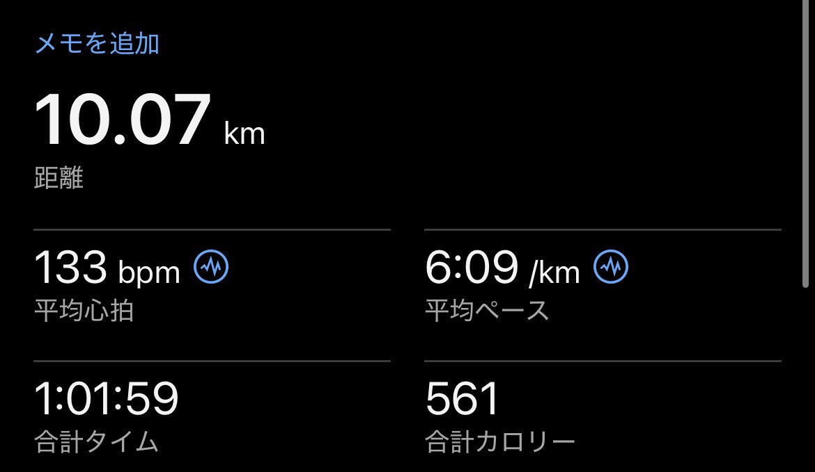Tato08020522's tweet photo. 今日のランニング。暑かったけど風は涼しく感じました。 https://t.co/LiOJesumzX