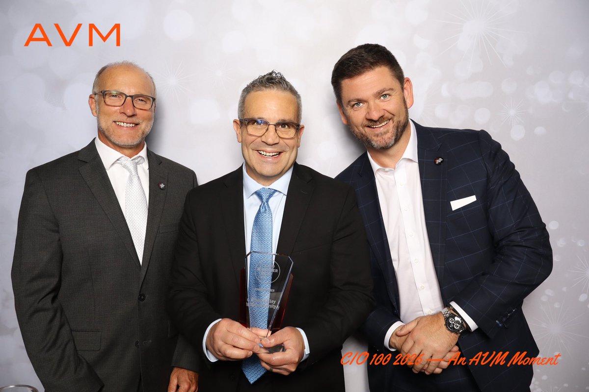 topicm's tweet photo. It was an honor to join Joseph Van Harken and Eric Kunnen last night and represent @GVSU as CIO100 winners for our work in innovative use of AI. Excited to be a part of this team. We are just getting started! https://t.co/el60WWgxkP