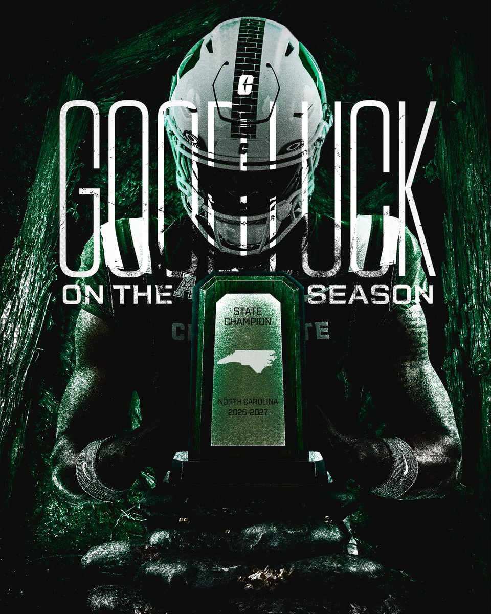 CoachAlbin's tweet photo. Good luck to all the high schools in the Carolinas beginning their seasons this week! 
⛏️ https://t.co/BKHbxJnbaC