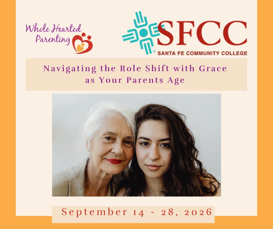ParentingUpDate's tweet photo. Live in-person program at Santa Fe Community College beginning September 14th!  If you are providing care for an aging loved one, about to begin providing greater care,  or simply trying to wrap your head/heart around it, please consider attending.   https://t.co/JaWzgLJ2le https://t.co/ovaFlPeQt5