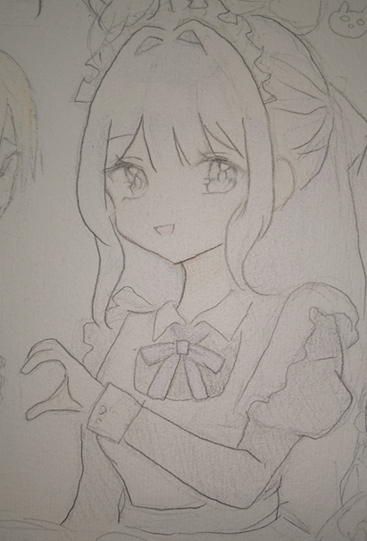 haruka_aoki_va's tweet photo. 絵を描きました！ https://t.co/z63LMXJ32G