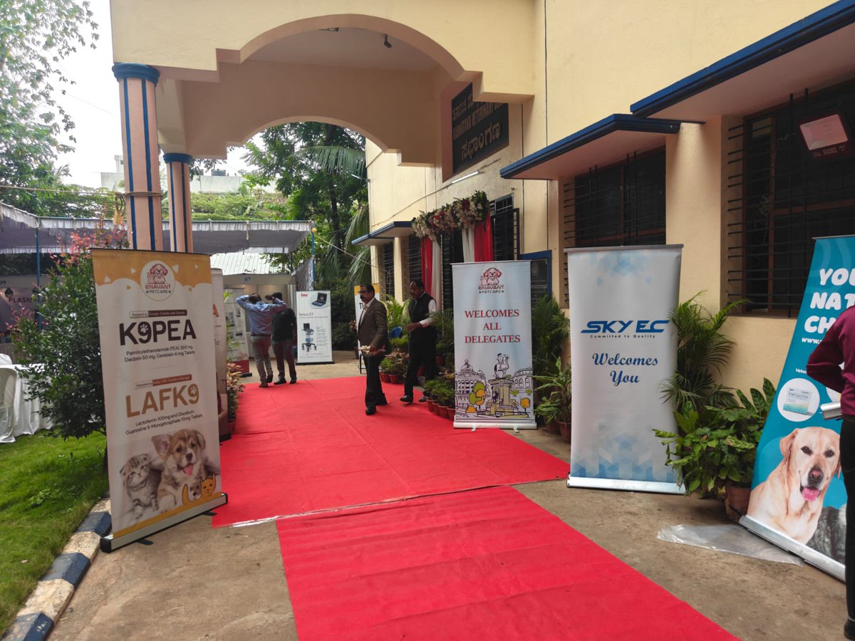 skyec_official's tweet photo. SkyEc proudly participated in the Indian Society for Veterinary Cardiology 2026 event in Bengaluru.

The event provided a valuable platform for scientific exchange, professional interaction.

#skyec #veterinarycardiology #veterinarycare #animalhealth #vetcommunity https://t.co/Ch6A6nQnDc