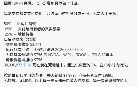 zhuilong888's tweet photo. $FLR 

截图中是代币的叙事（模式），不算新颖

值得注意的是：
1.金标账户
2.A16Z附属账户关注了这个项目推特。

0x8ad25c65587979533fa1ca0d2194a76d5bae305d 

FOMO（扫链交易）： https://t.co/74uEREhjaa 

DEBOT（极速扫链，最快交易速度）： https://t.co/Q5VmEbA5dw https://t.co/1NOZANNC40