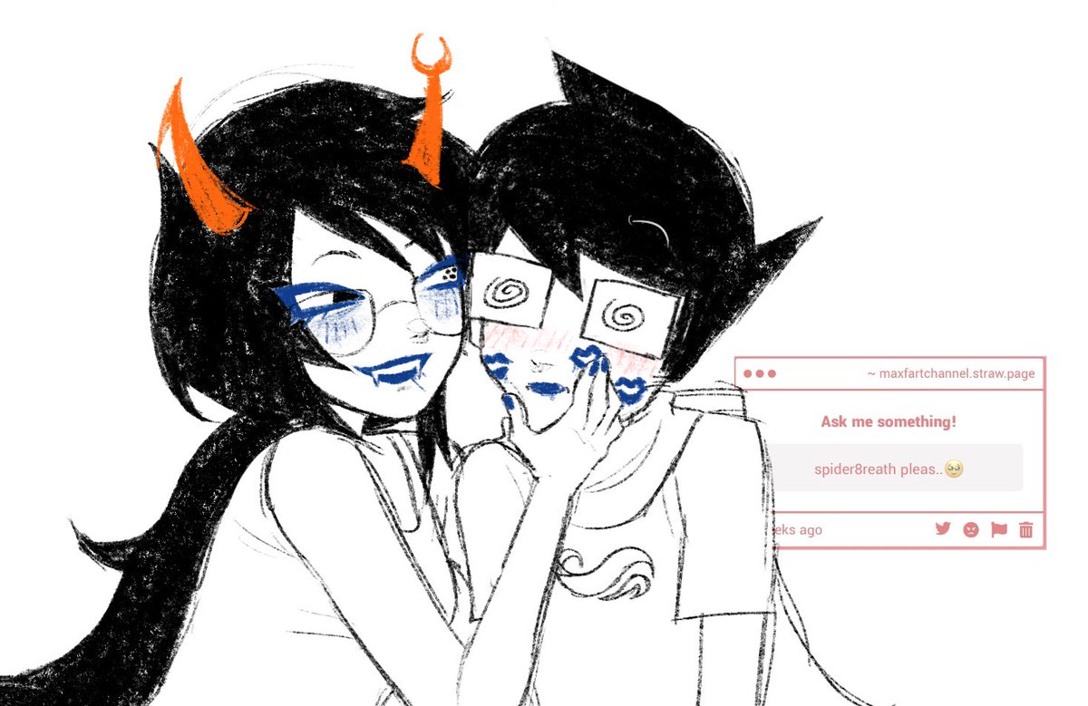 rigorMassacre's tweet photo. this 16 year old artist still serves spider8reath the old fashioned way
#homestuck #spider8reath https://t.co/R3GZ2AufK7