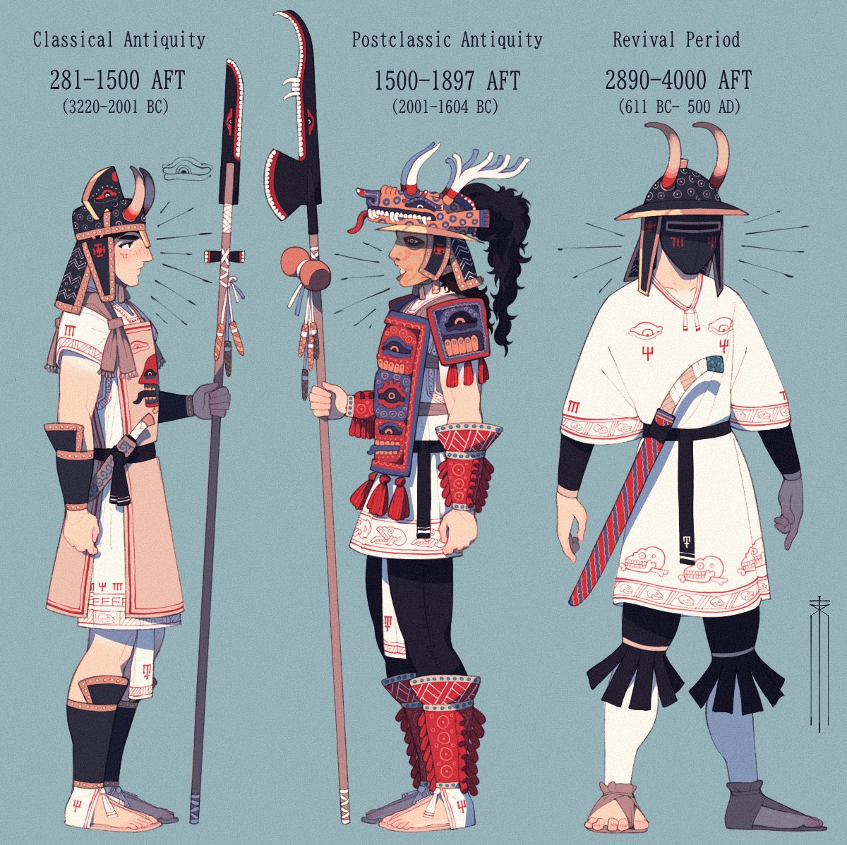 Arconsleus's tweet photo. Btw those are imperial soldiers from Ixokai Classical Antiquity. This period was closely followed by Postclassical Antiquity which saw the Warlords Period and a bit more elaborate presentations. https://t.co/kGrX0wsngt