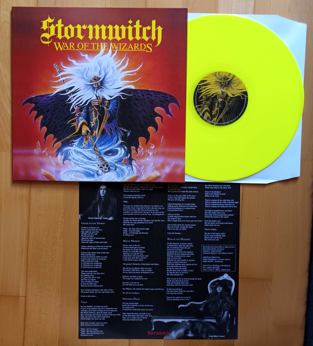 UnderJollyRoger's tweet photo. Stormwitch 🇩🇪🤘- War of the Wizards 1992/2026 - lim. 400 Vinyl LP
#Stormwitch #Metalcollection #Vinyl #Heavymetal @NOTVDrecords https://t.co/jTk20AXVfM