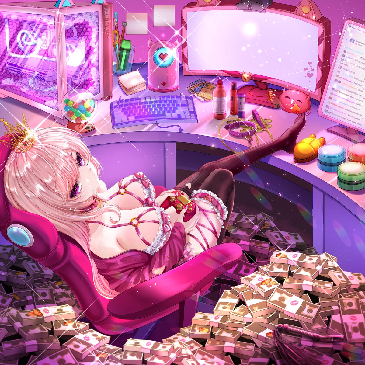 rumcherry66's tweet photo. @hikarumee_ Currently need a help, i want to keep drawing for everyone ❤ https://t.co/ySRfgkbuIP