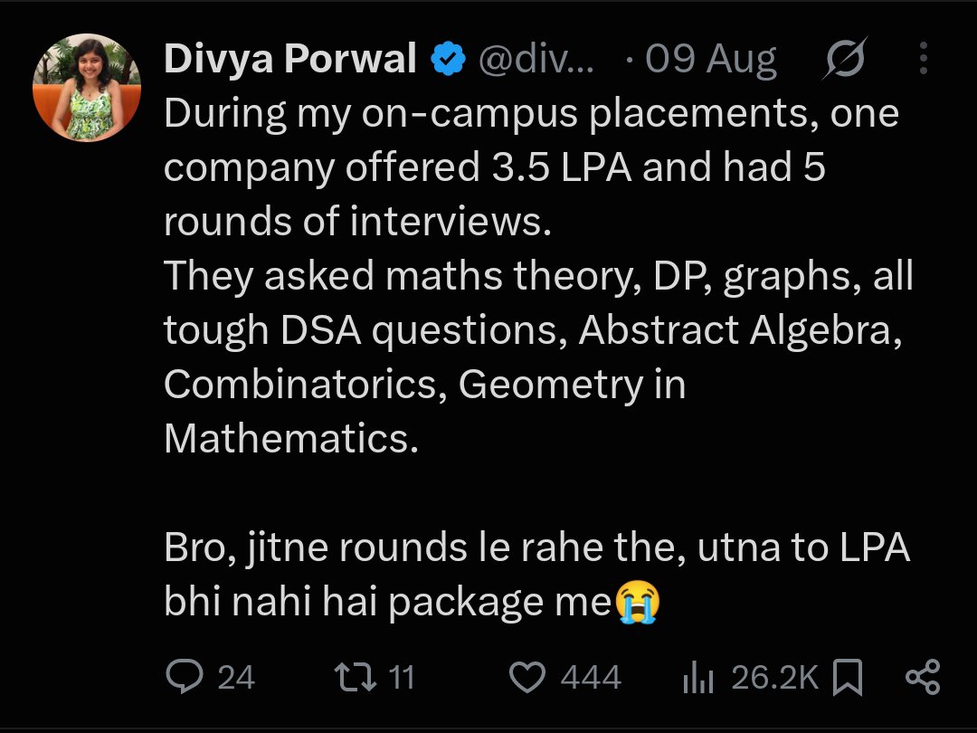 vishwasdev_'s tweet photo. Same college. Sitting for placements next year. 

💀💀💀 Things are worse now

@divyaporwal_ https://t.co/Nfk6qWByGE