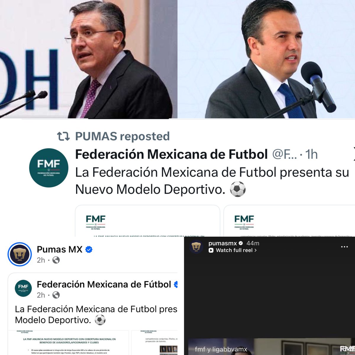 MexicoUd's tweet photo. NO LOS HARAN CAMPEONES BRO 💀💀

Pumas fue el único club que compartió y difundió en Facebook, X e Instagram el comunicado que de manera oficial mata la meritocracia deportiva para siempre 

VERGÜENZA TOTAL https://t.co/8H7LEVWARQ