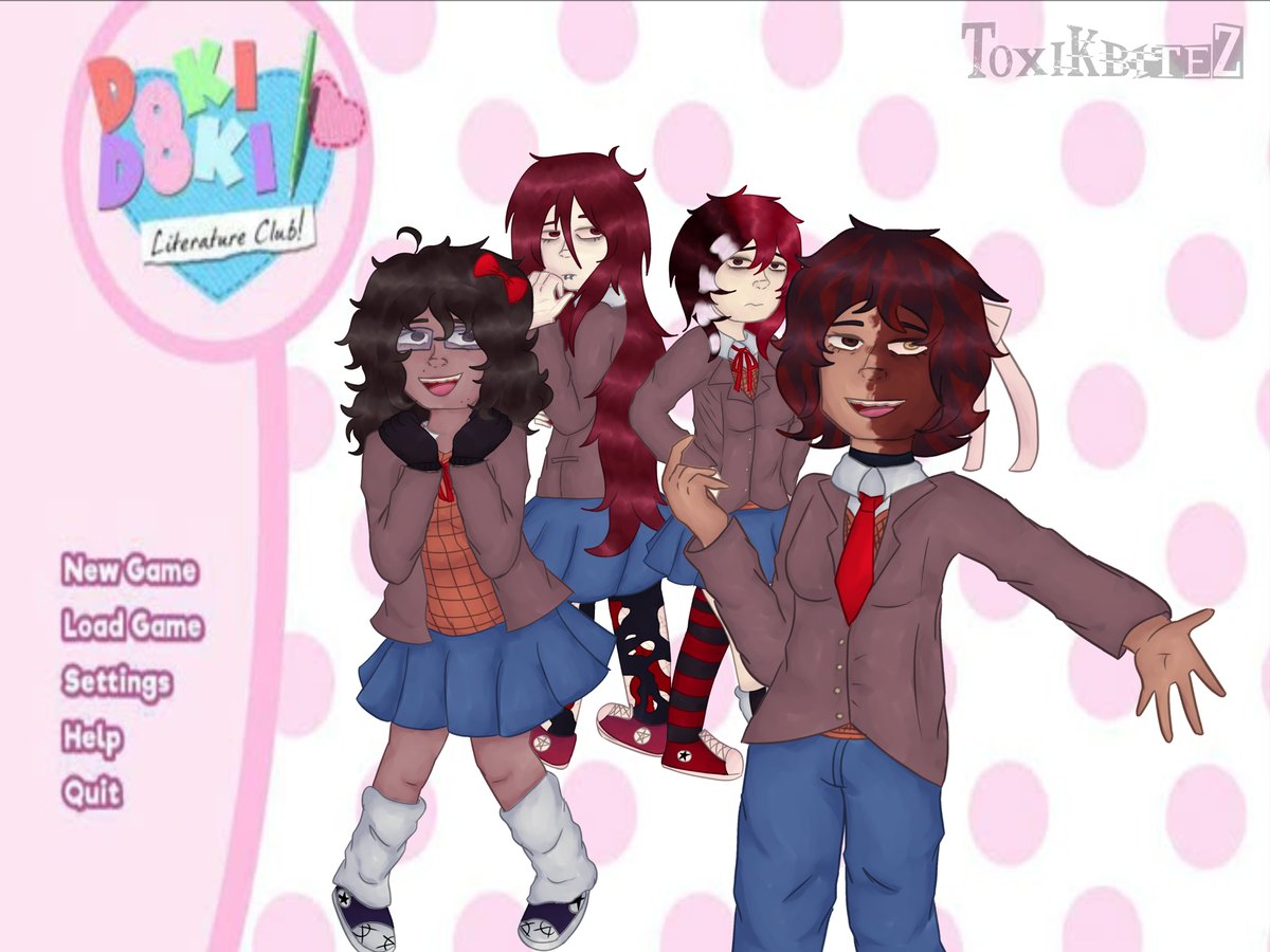 cannibalnab15's tweet photo. DDLC X CRP OCs :3 
@RIAPHRENIA 
@Explosivemouse_ 
And the other one don't had twt lmao
#ddlc #creepypasta #fanart #ocart https://t.co/Ai5sb74sBX