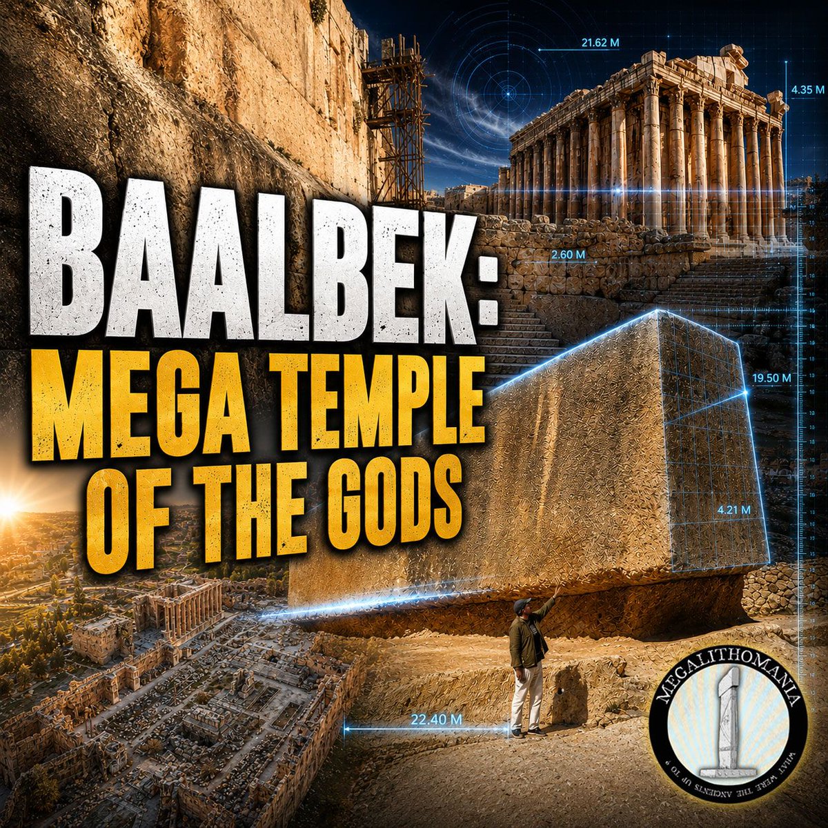 MEGALITHOMANIA's tweet photo. Watch the new documentary about the gigantic #trilithon at #Baalbek: https://t.co/AwTPoIrVER 

#megaliths #lebanon #megalithomania
@HughNewmanUK https://t.co/1esZQOfKzC